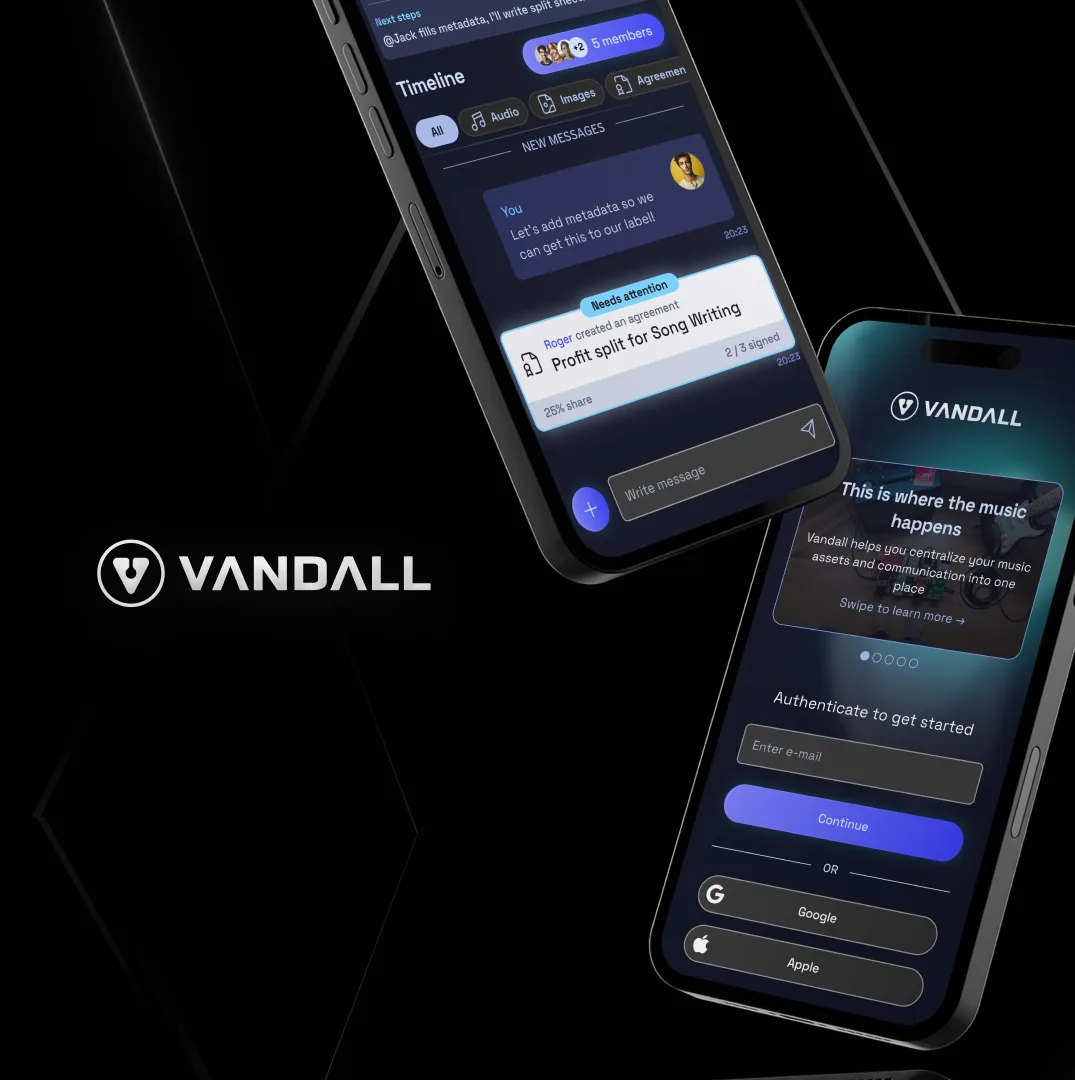 Vandall — Infrastructure Layer for the Music Industry